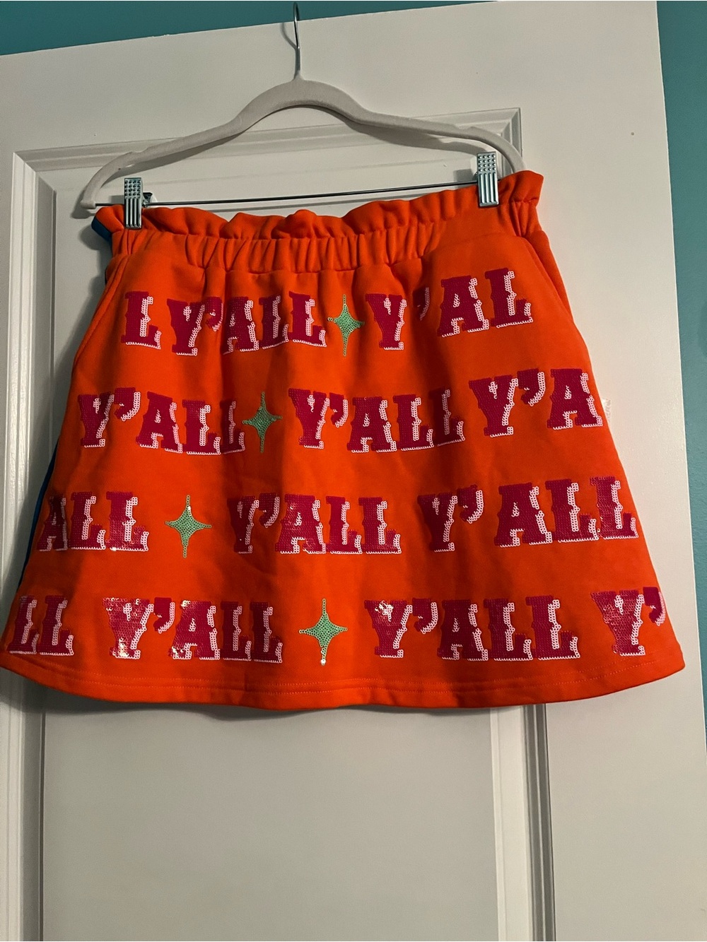 Queen of Sparkles Howdy Y’all Print skort NWT